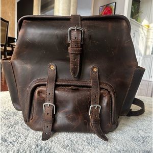 Like new Saddleback Leather backpack.
